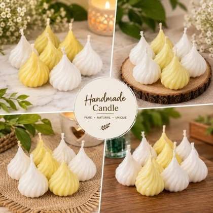 Handmade Modak Candles (Set of 5)